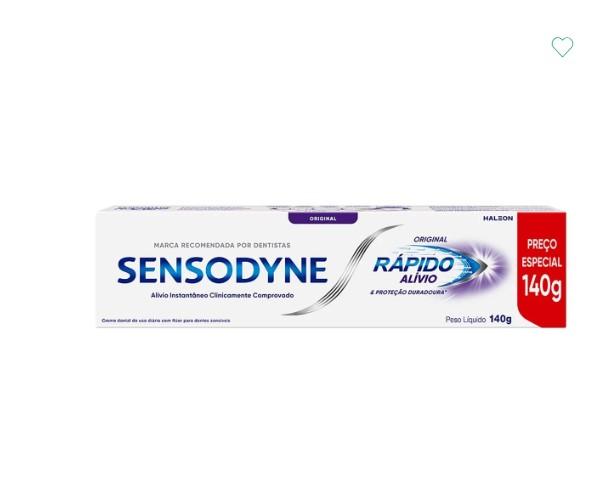 Creme Dental Sensodyne Rápido Alívio 140g - 1