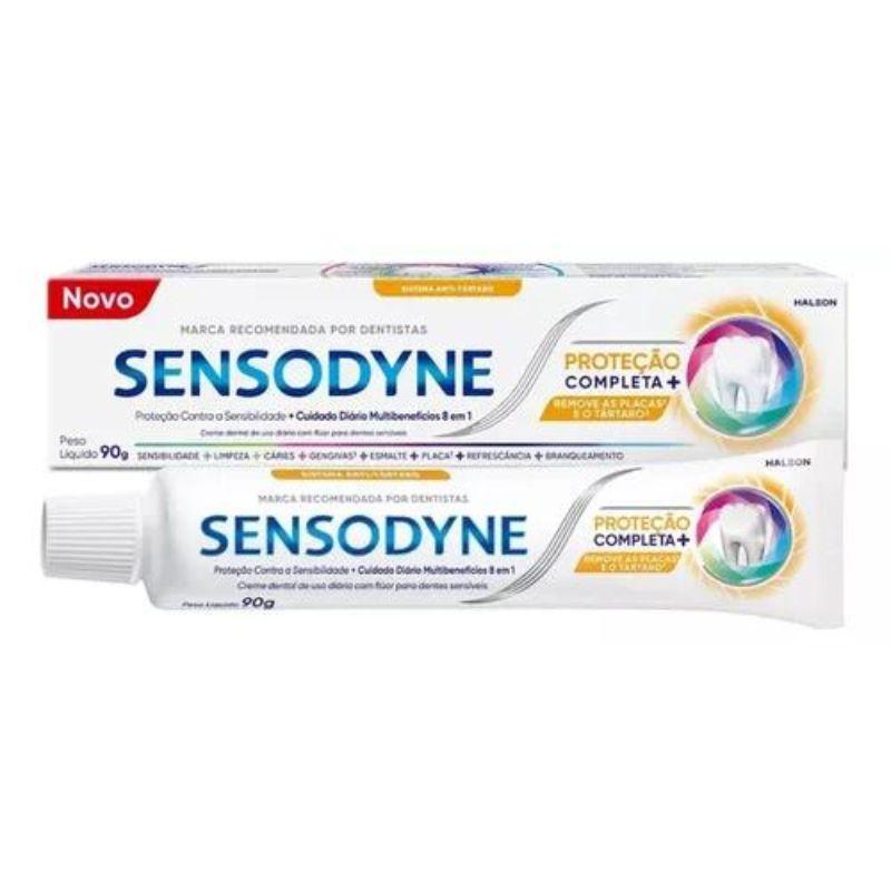 Sensodyne Creme Dental Proteção Completa Antitártaro 90g - 1