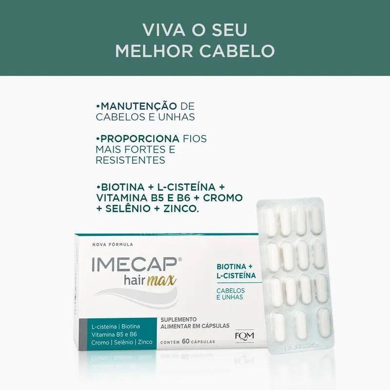 Imecap Hair Max Cabelos e Unhas pague 60 leve 90 cápsulas - 2