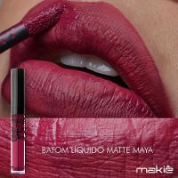 Batom Líquido Matte Makiê Tons Nude – Maya - 2