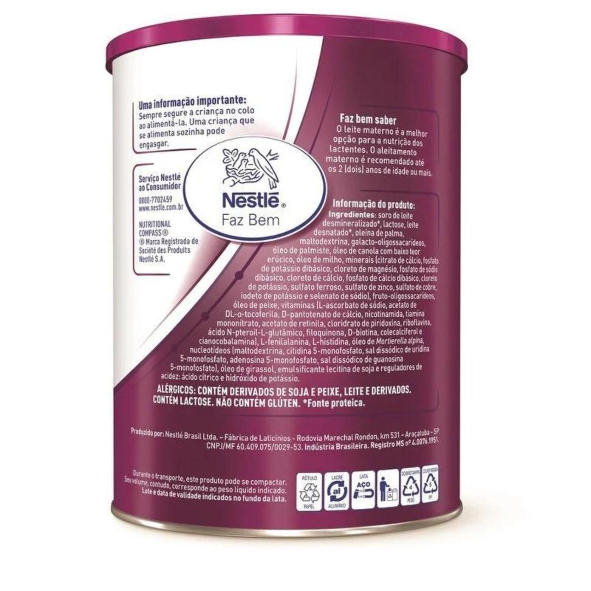 Leite Nan 2 Comfor Nestlé Com 800g - 2