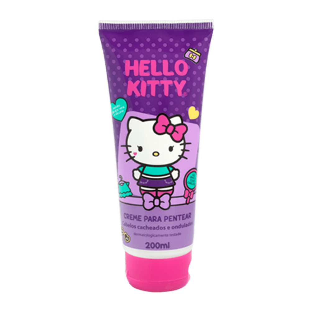 BETULLA HELLO KITTY CREME DE PENTEAR CACHEADOS 200ML - 1