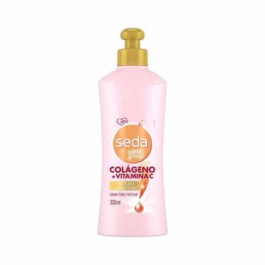 CREME PARA PENTEAR SEDA BY NIINA SECRETS COLÁGENO E VITAMINA C 300ML - 1