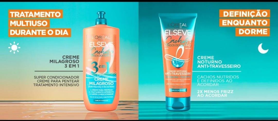 Elseve Cachos Longos dos Sonhos Creme Noturno - 200ml - 3