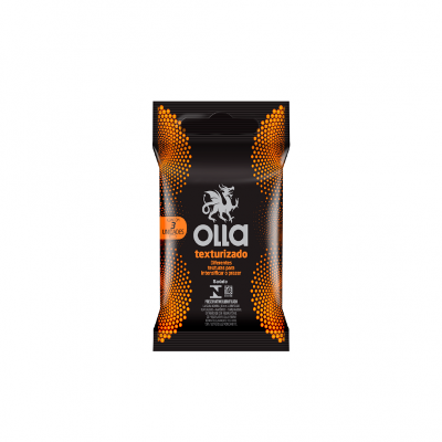 Camisinha Olla Texturizado Com 3 Unidades