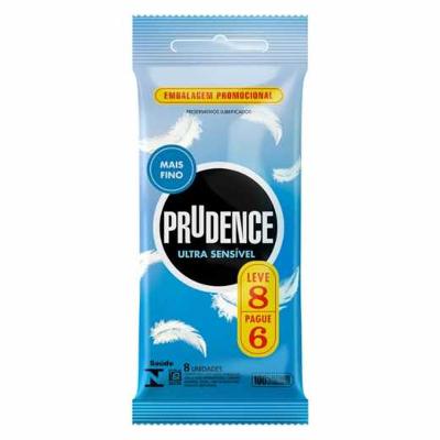 CAMISINHA PRUDENCE ULTRA SENSÍVEL PAGUE 6 E LEVE 8 UNIDADES