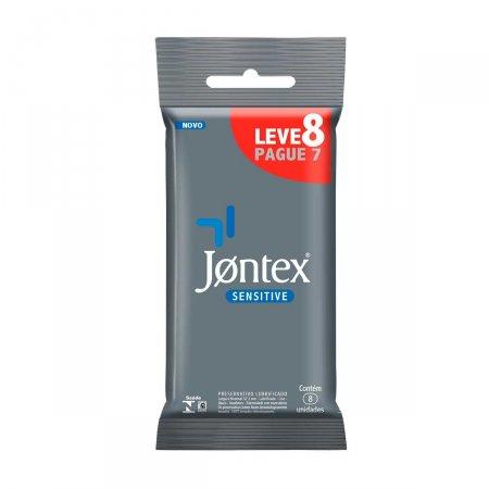 Camisinha Jontex Sensitive Com 8 Unidades - 1