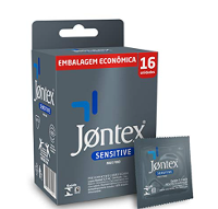 Camisinha Jontex Sensitive com 16 Unidades - 1