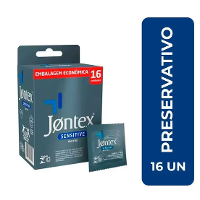 Camisinha Jontex Sensitive com 16 Unidades - 2