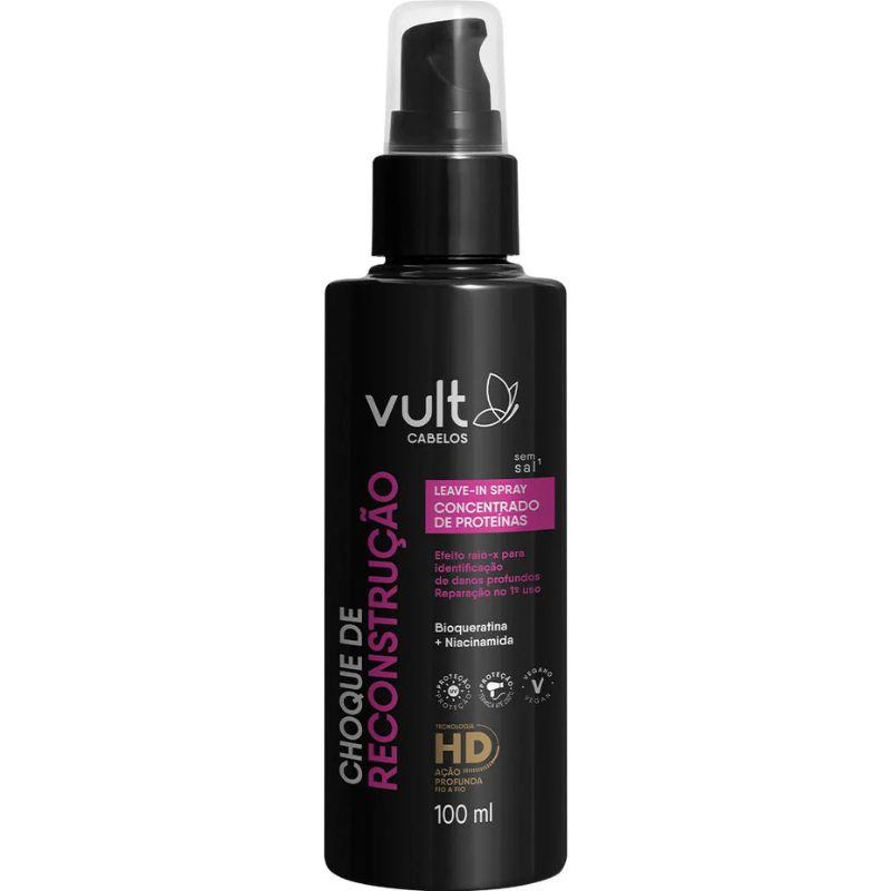 Leave-In Spray Vult Cabelos Choque de Reconstrução 100ml - 1