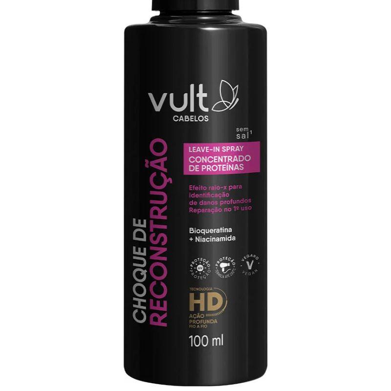 Leave-In Spray Vult Cabelos Choque de Reconstrução 100ml - 2