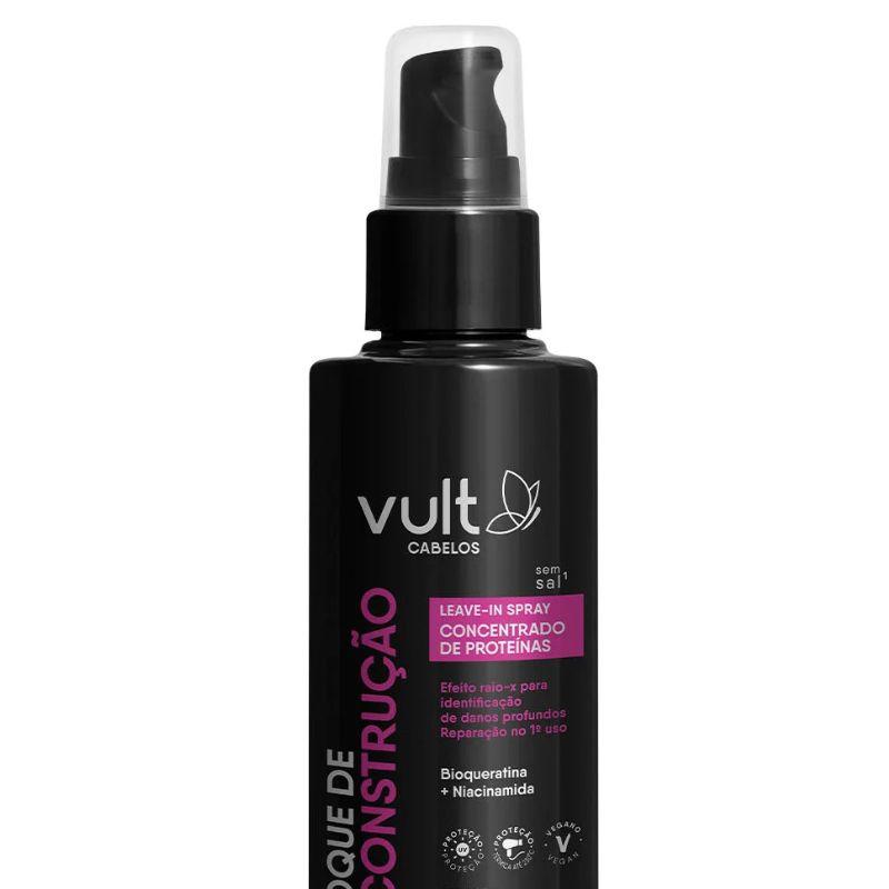 Leave-In Spray Vult Cabelos Choque de Reconstrução 100ml - 5