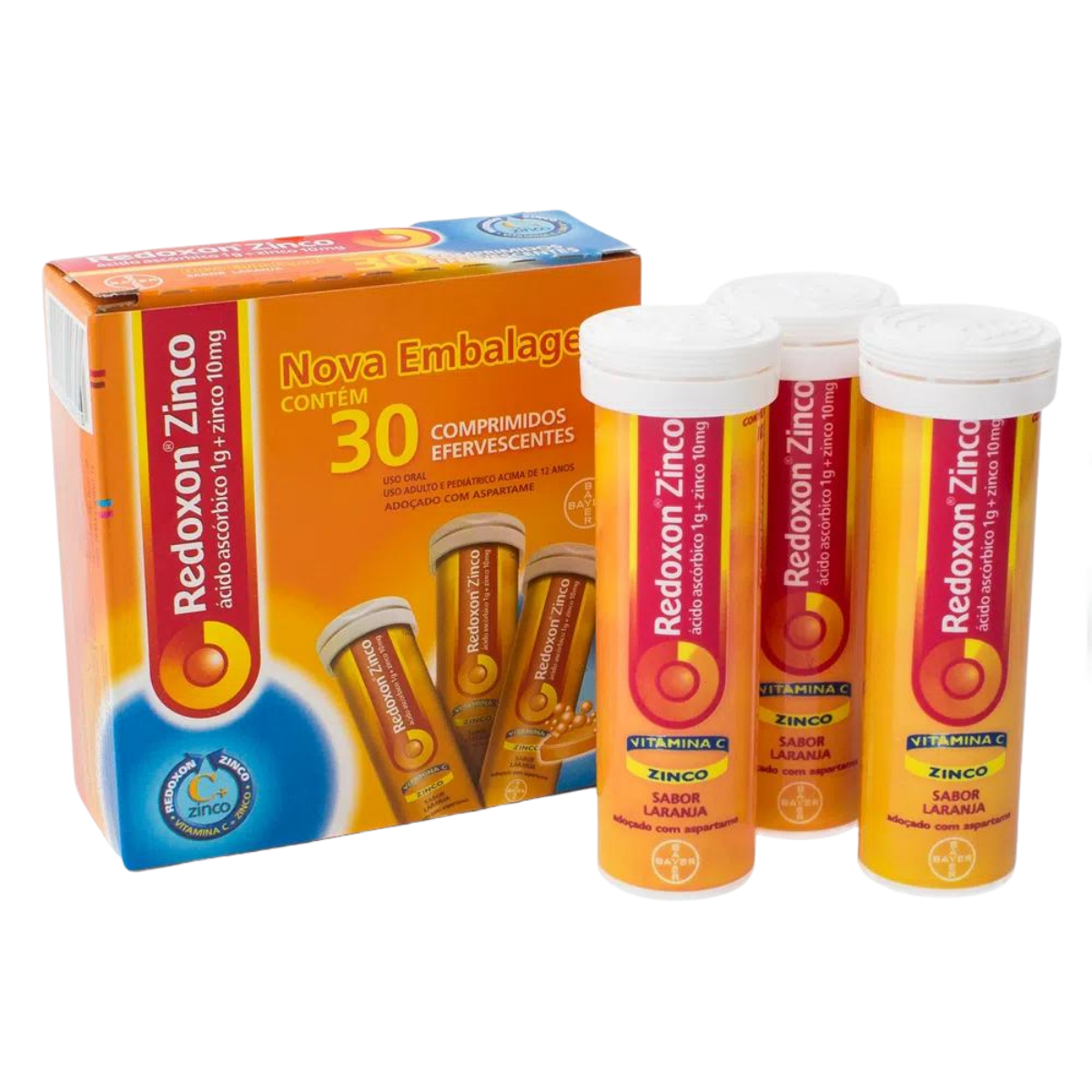 VITAMINA C REDOXON 1G COM 30 COMPRIMIDOS EFERVESCENTES - 1