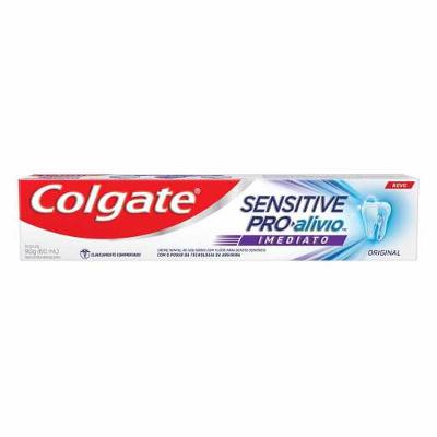 PASTA DE DENTE COLGATE SENSITIVE PRO-ALÍVIO IMEDIATO ORIGINAL COM 90G