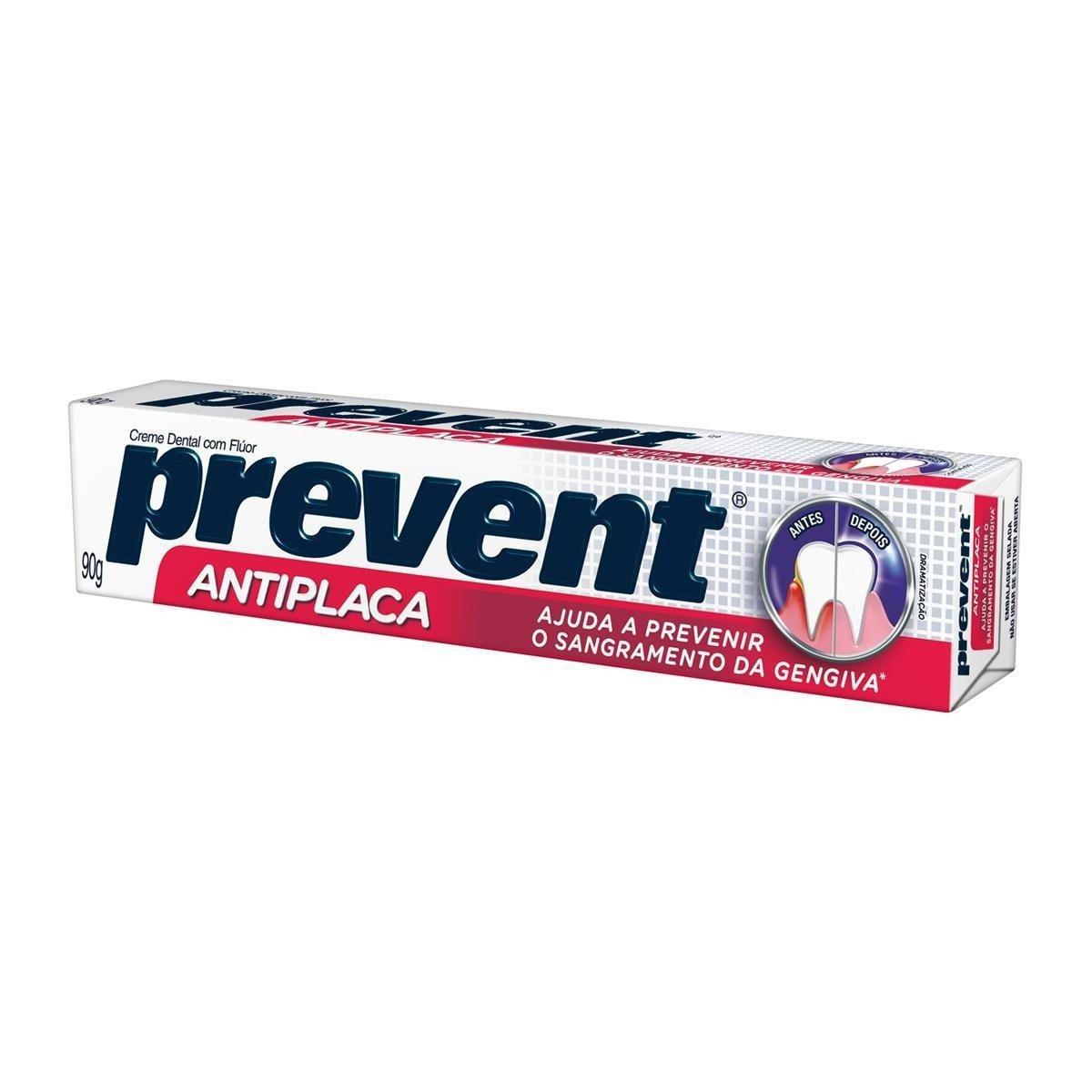 PASTA DE DENTE PREVENT ANTIPLACA 90G - 3
