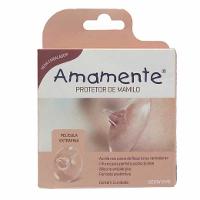 PROTETOR DE MAMILO AMAMANTE BICO DE SILICONE 1 UNIDADE - 1