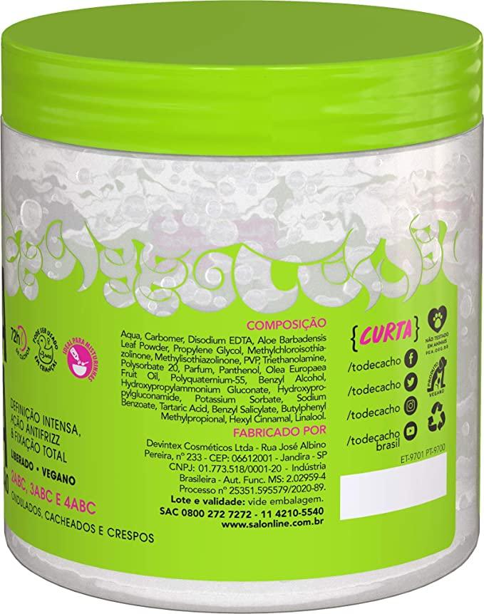 Gelatina #todecacho Super Definição Salon Line 550g - 2