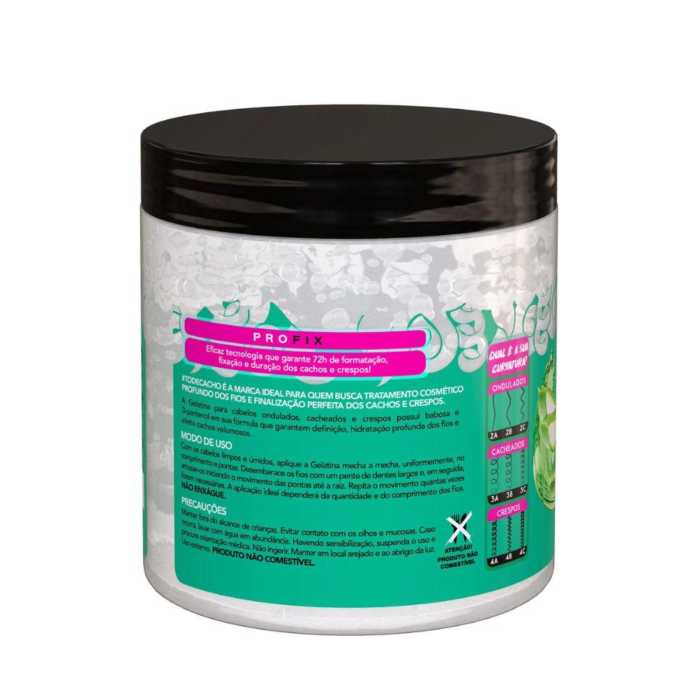 Gelatina Babosa #todecacho Volumão e Hidratação Salon Line 550g - 2