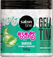 Gelatina Babosa #todecacho Volumão e Hidratação Salon Line 550g - 1