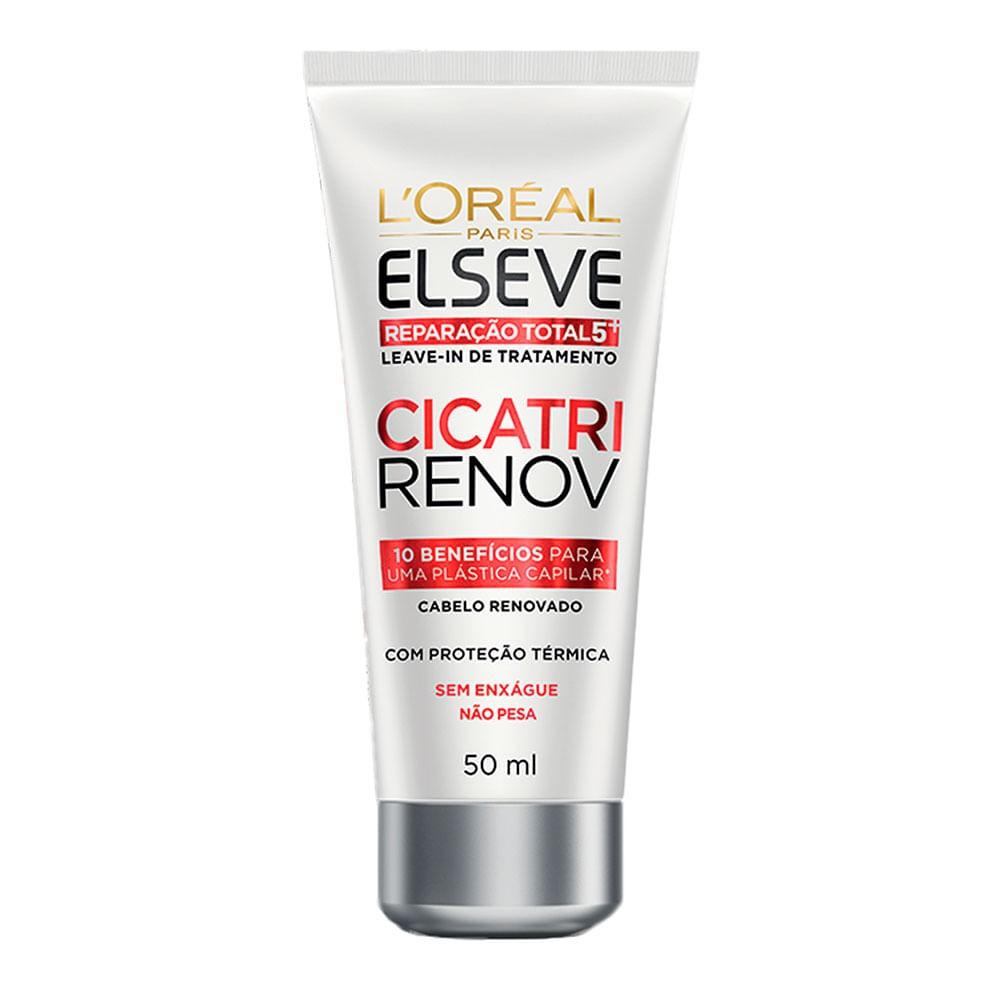 LEAVE-IN DE TRATAMENTO L'ORÉAL ELSEVE CICATRI RENOV 50ML - 1