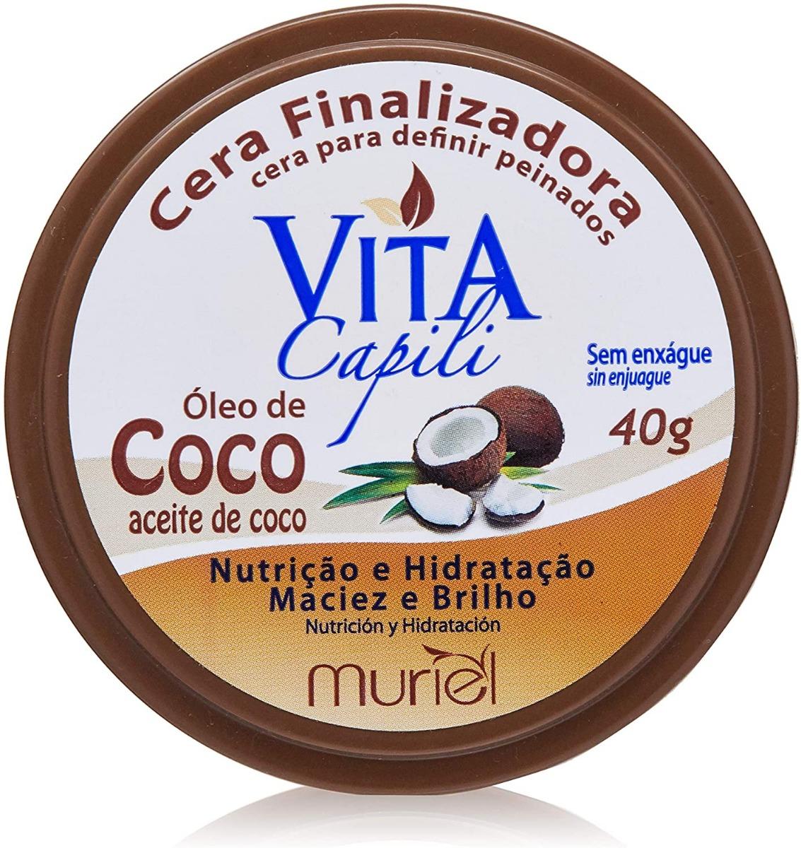 CERA VITA FINALIZADORA CAPILAR ÓLEO DE COCO 40G - 1