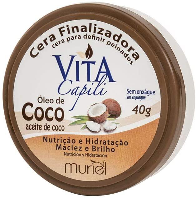 CERA VITA FINALIZADORA CAPILAR ÓLEO DE COCO 40G - 2