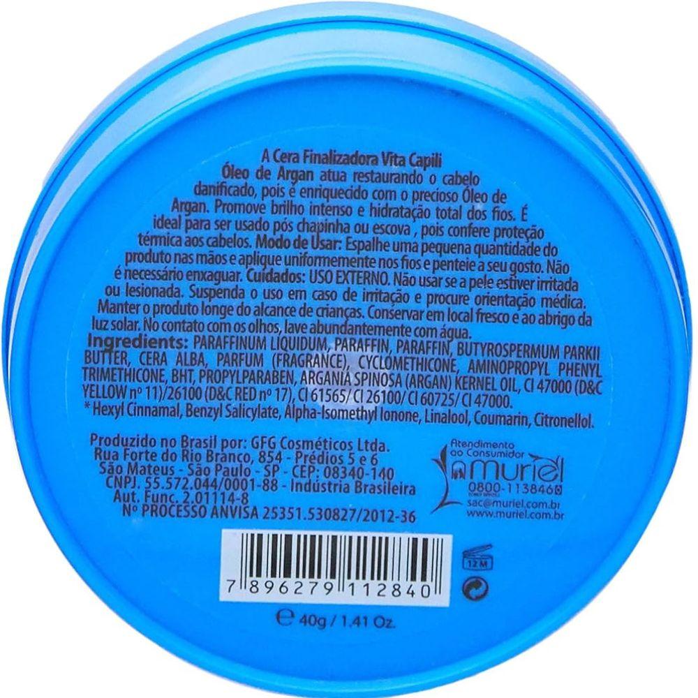Cera Muriel Finalizadora Capilar Óleo de Argan 40G - 3