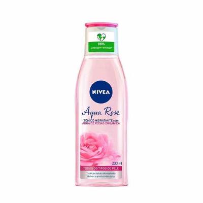 TÔNICO HIDRATANTE NIVEA AQUA ROSE COM 200ML