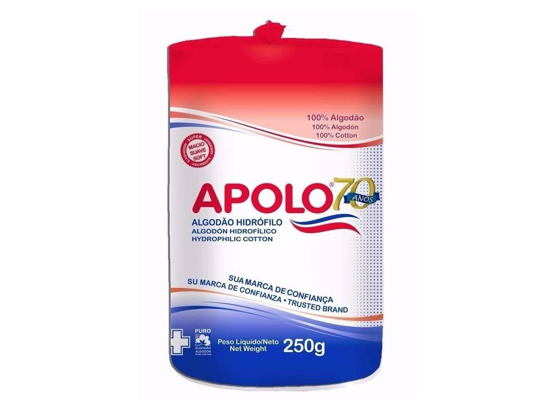 ALGODÃO HIDRÓFILO APOLO ROLO 250G - 2
