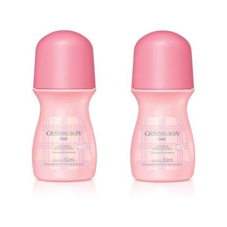 KIT DESODORANTE ROLL-ON GIOVANNA BABY CLASSIC 2 UNIDADES - PREÇO DIFERENCIADO NA 2ª UNIDADE - 2