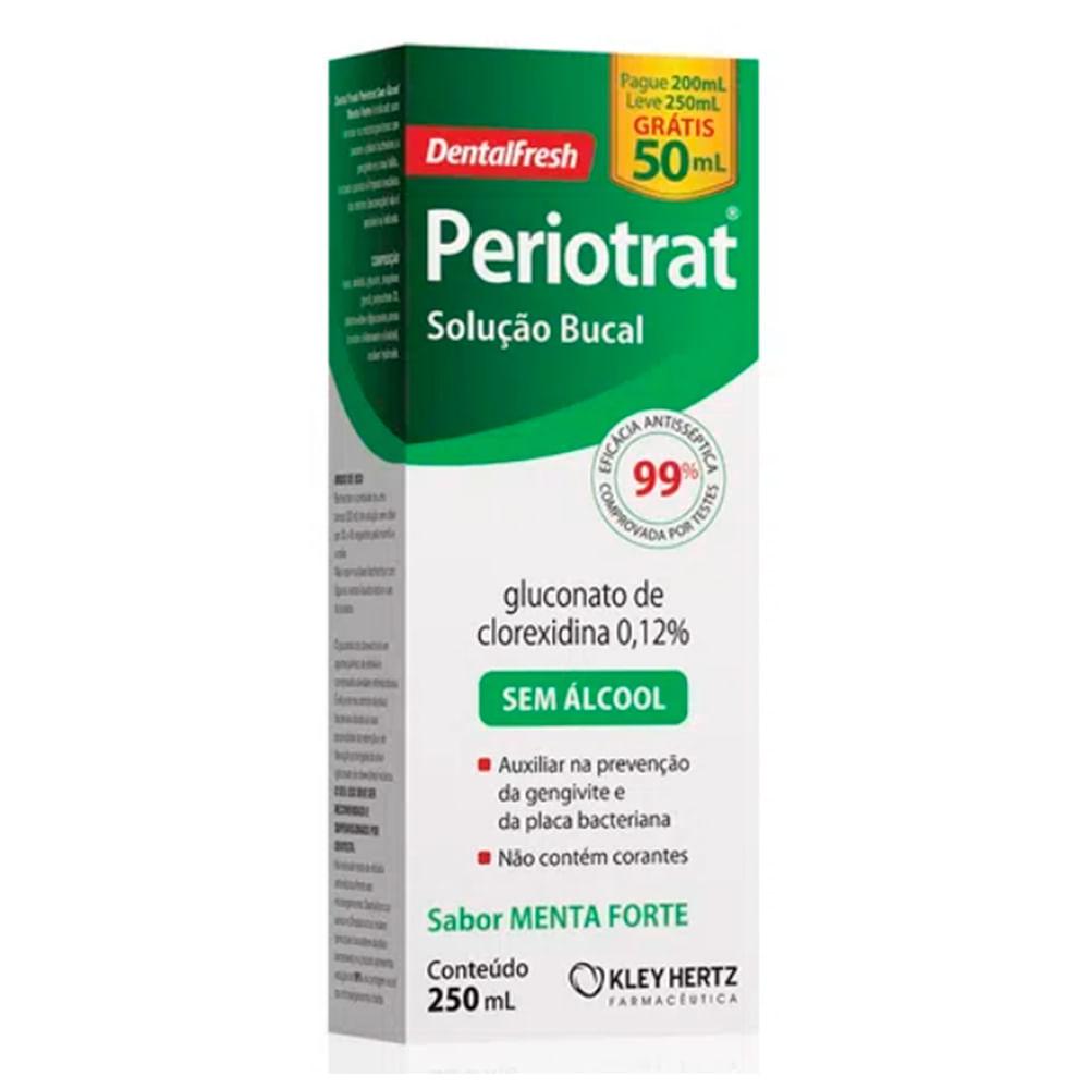PERIOTRAT DENTAL FRESH MENTA FORTE SEM ÁLCOOL 250ML - 2
