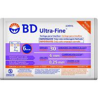 SERINGA DE INSULINA ULTRA-FINE 6MM 30UI - 10 UNIDADES - 2
