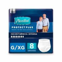 ROUPA ÍNTIMA DESCARTÁVEL PLENITUD PROTECT PLUS G/XG 8 UNIDADES - 1