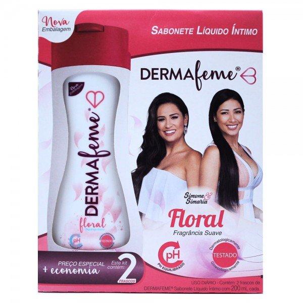 DERMAFEME KIT SAB INTIMO 200ML C/2 - 1