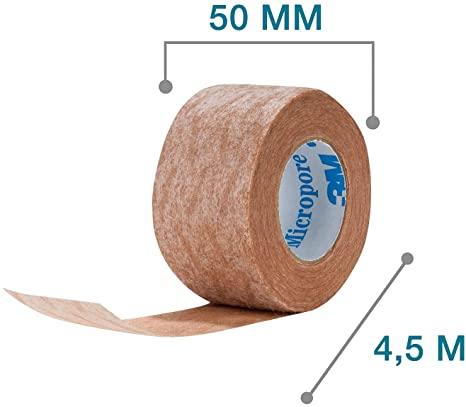 FITA MICROPORE NEXCARE BEGE 50MM X 4,5M - 2