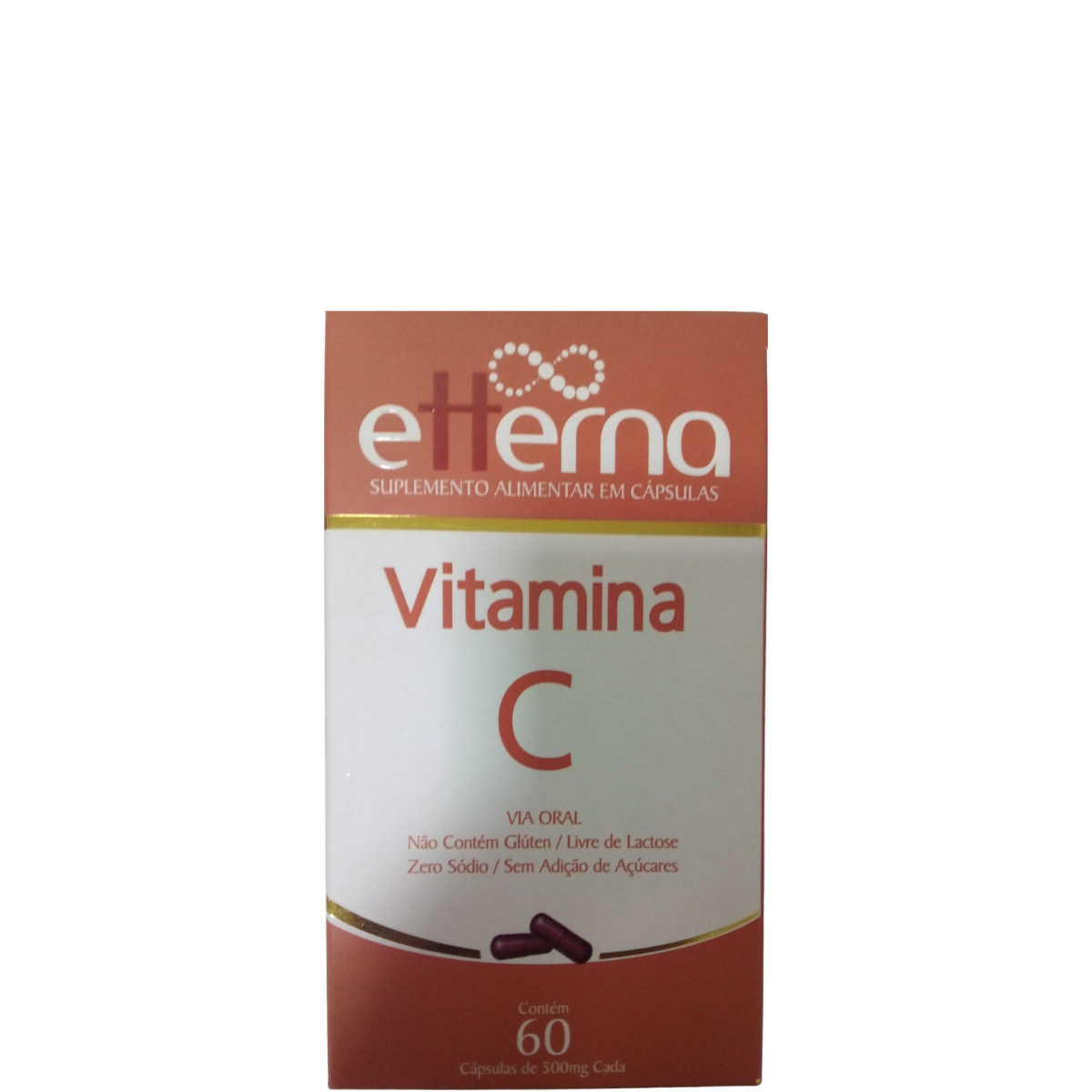 Etterna Vitamina C com 60 cápsulas - 1