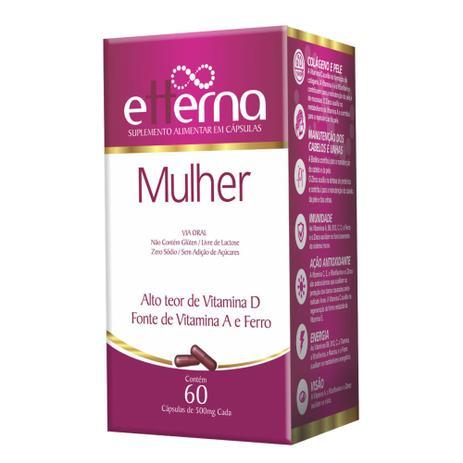 SUPLEMENTO ETTERNA MULHER 60 CAPS - 1