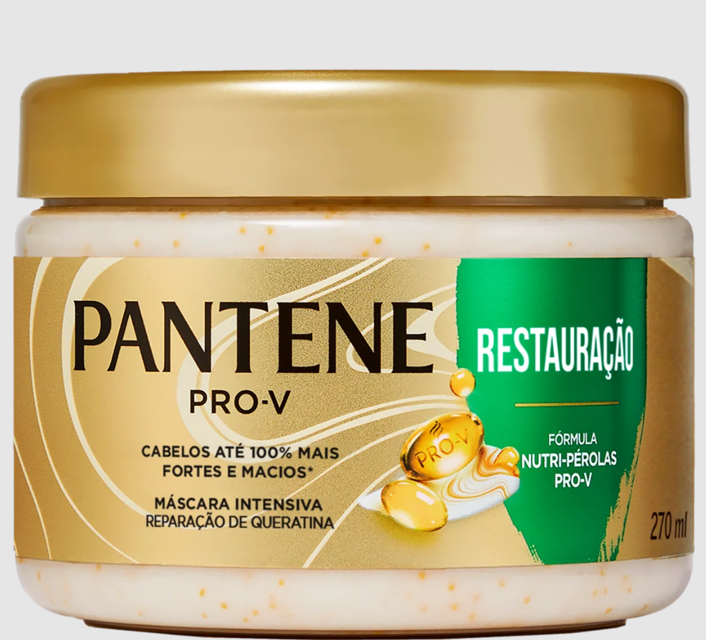 Máscara de Tratamento Pantene Restauração com 270ml - 1