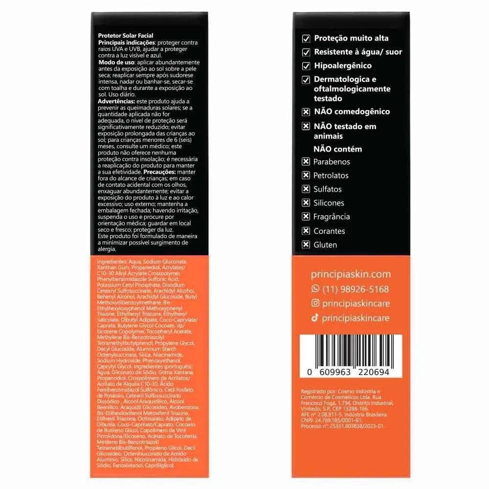 Principia PS01 Proteção Solar FPS60 40ml - 4