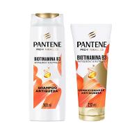 Pantene Kit Shampoo 300ml + Condicionador 150ml Biotinamina B3 - 4