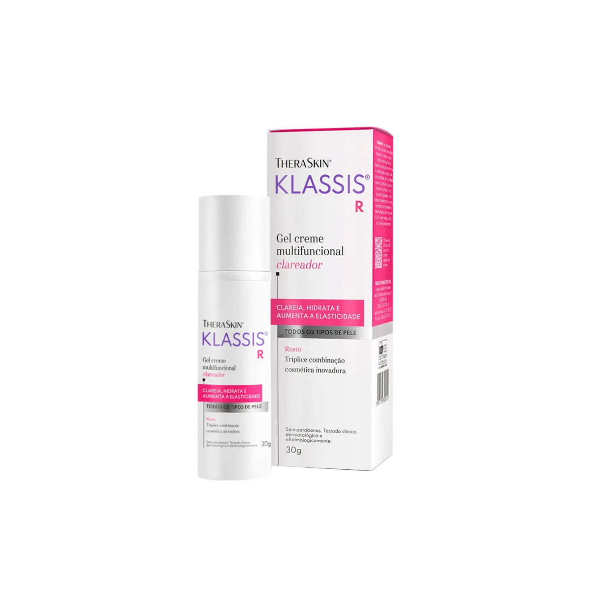 TheraSkin Klassis R - Gel Creme Clareador Facial 30g - 1