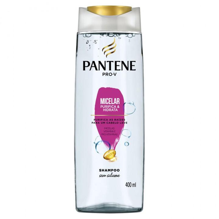 SHAMPOO PANTENE PRO-V MICELAR PURIFICA & HIDRATA 400ML - 1