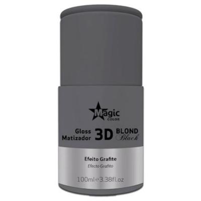 Matizador Magic Color 3D Blond Black Grafite 100ml