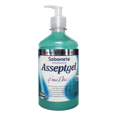 SABONETE ASSEPTGEL ANTISSÉPTICO 500ML