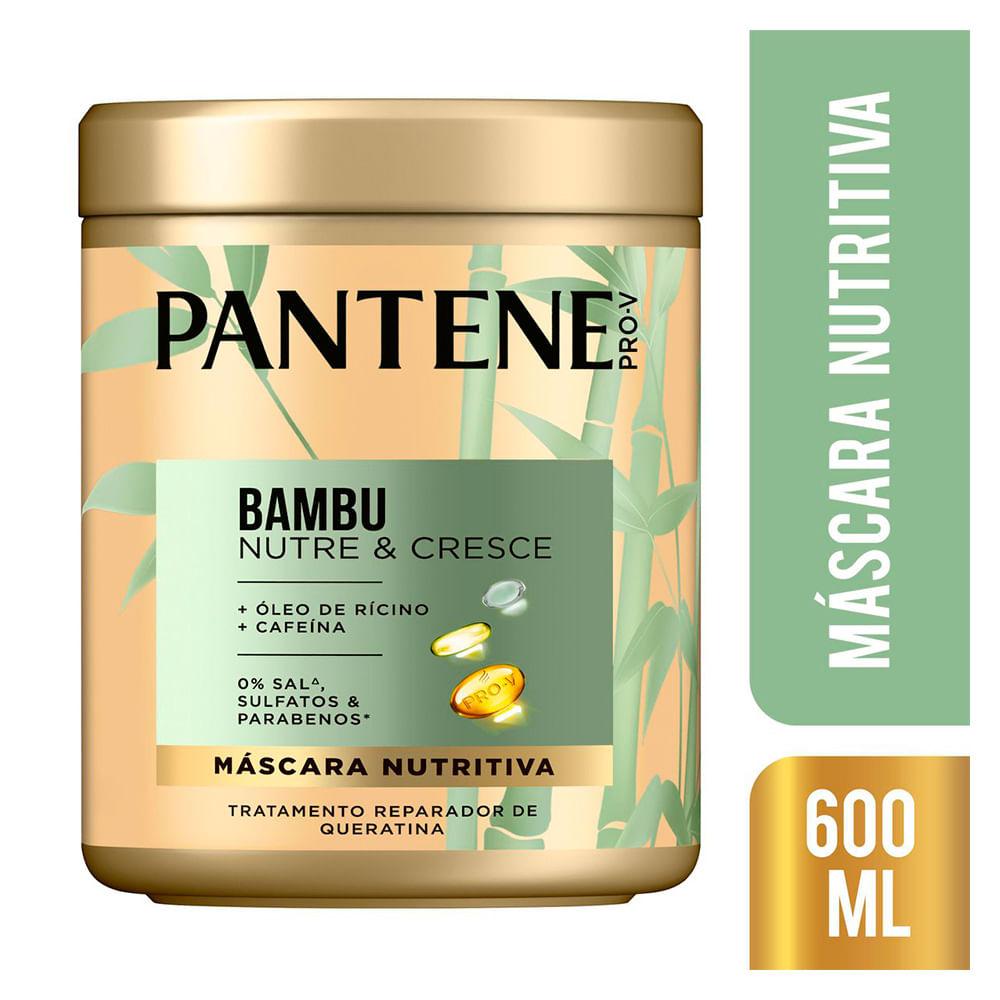 PANTENE BAMBU NUTRIÇÃO E CRESCIMENTO MÁSCARA DE TRATAMENTO  600ML - 2