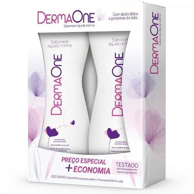 SABONETE LÍQUIDO ÍNTIMO DERMAONE 2 UNIDADE DE 200ML