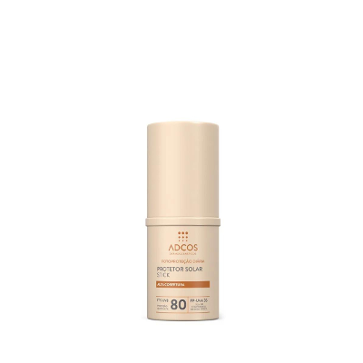Adcos Protetor Solar Tonalizante Stick FPS80 Bronze 17g