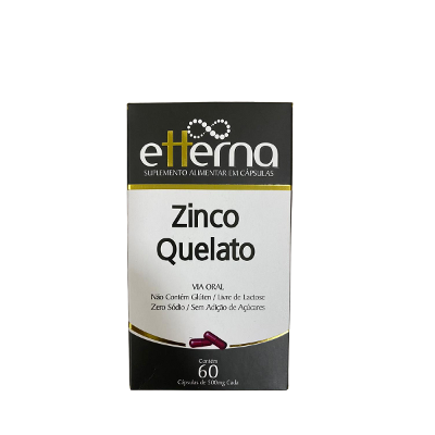 ETTERNA ZINCO QUELATO 500MG 60 CAPS