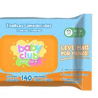 Baby Club Toalhas Umedecidas 140 Unidades - 2