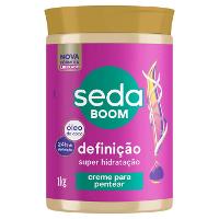 Creme para Pentear com Óleo de Coco Seda Boom Definição 1kg - 1